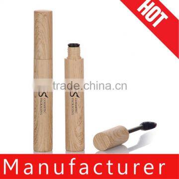 High Quality Wood Plastic Mascara Tube with Brush for Wholesalers