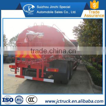 Manual Transmission Type and LHD Steering Position 6*4 foam and powder Tank truck supplier