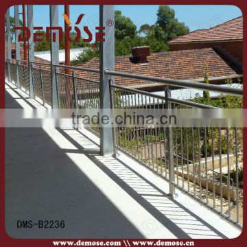 architectural stainless steel balcony grill design