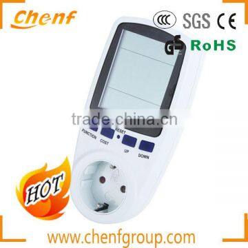 High Quality European 230V 16A Digital Power Meters with CE Standard