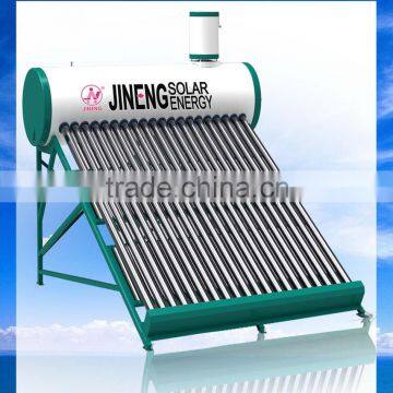 Solar Water Heater With Alminum Reflectors