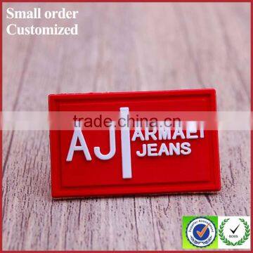 3d heat transfer press silicon labels for shoes clothing