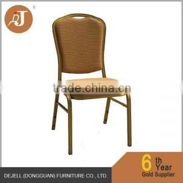 Fabric back and seat hotel dining chair