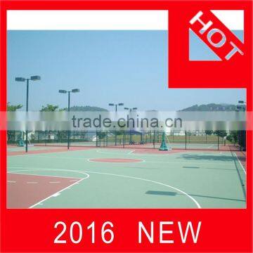 Brand new anti slip floor for court/tennis court flooring/outdoor basketball court flooring/ with high quality