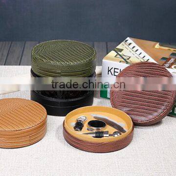 Promotional 5pcs Metal Stainless Steel Wine Cocktail Shaker Bar Tool Set for Gift photo-5