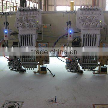 6needles & 15 Heads Double Sequins Embroidery Machine Supplier