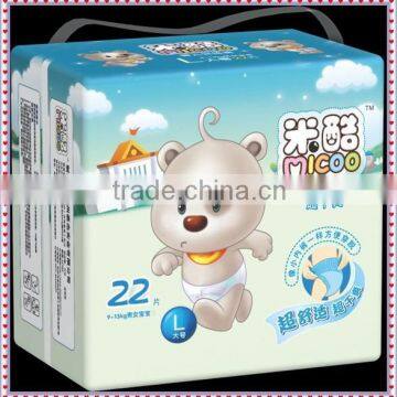 Wholesale Disposable Sleepy baby diaper for baby