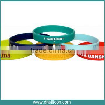 Permanent using silicone bracelet bangles