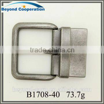 38mm Teeth Screw Fixed Reversible Leather Strap Buckle photo-5