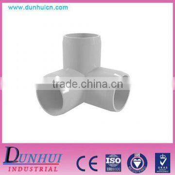 High pressure 3/4, 1, 1-1/4 inch plastic pvc 3 way elbow pipe fittings