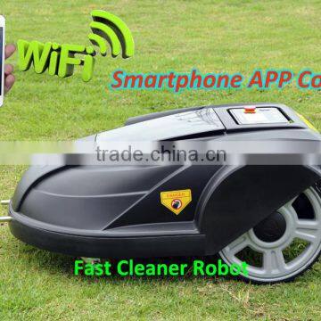 2016 Newest Garden Robot Mower With WIFI Smartphone APP Control Directly and Water-Proofed Charger