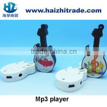 fashion cool tf card read guitar mp3 player 2gb 4gb 8gb