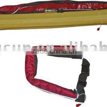 Marine Inflatable Waist Style Life Buoy