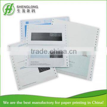 envelop printing for salary pay slip confidential information