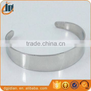 Wholesale Stainless steel blanks cuff bracelets