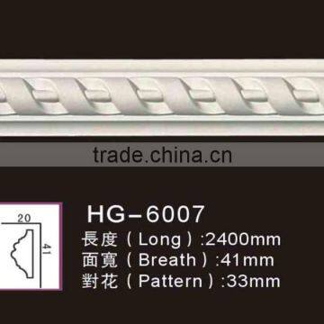 HG6007 home interior decoration PU crown moulding
