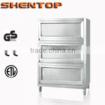 Shentop 2015 Newest Hotel/Restaurant/School kitchen cupboard Swing-up Punching Door STJFMSPC-C01 stainless steel cabinet