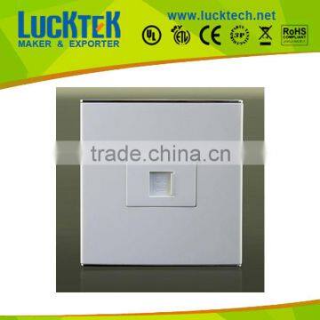 Integrated module type RJ45 Network data wall face plate 86*86