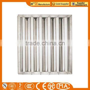 Greek style commercial aluminum grease filters for cooker hoods