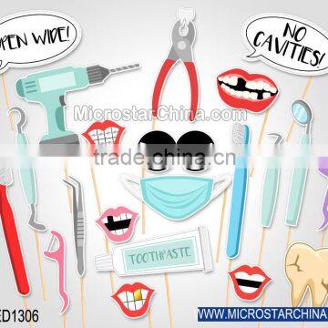 Dental tools OPEN WIDE photo party decoration booth props                        
                                                                                Supplier's Choice