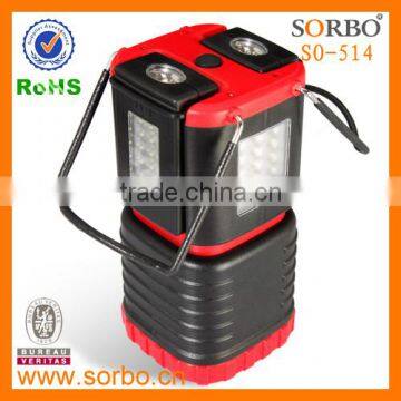 66 LEDs plastic lantern led camping outdoor lighting