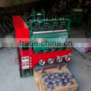 hengtong stainless steel scourer ball making machine for kitchen use with factory price