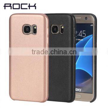 Original Rock Case For Samsung S7,Rock PU Leather Back Case Cover For Samsung Galaxy S7 PR-099