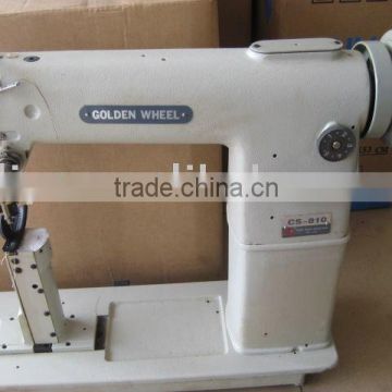 Good quality GOLDEN WHEEL cs810 second hand post-bed shoemaker sewing machine