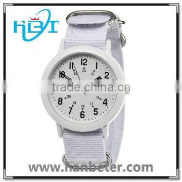 Colorful Fashionable interchangeable strap comfortable nylon bracelet watch