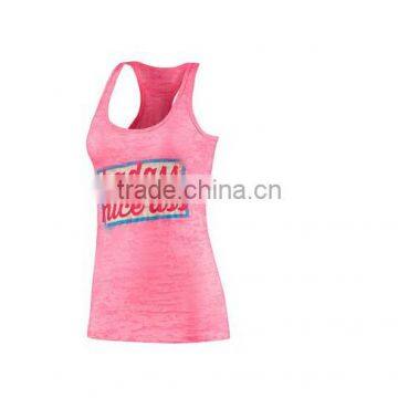 Custom hot sell beautiful sexy girls running vest