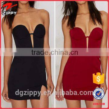 2016 Wholesale Sexy Fashion Strapless Bandage Dress                        
                                                Quality Choice