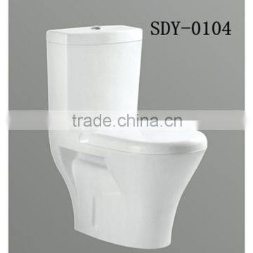 china products bathroom toilet bowl s-trap 250mm two piece toilet