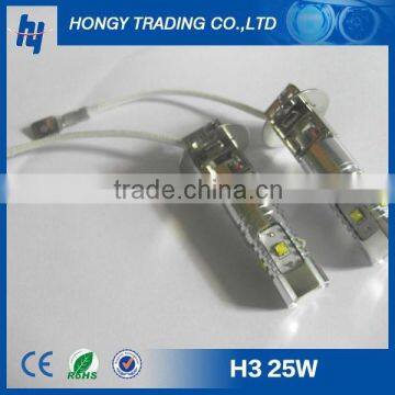 h1/h3 25w crees led fog lights