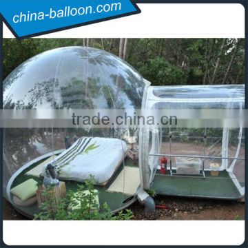 Amazing inflatable Clear bubble dome tent/Transparent dome tent for outdoor activities