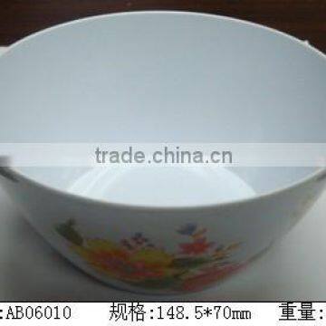 Melamine nice design plastic custom printed bowls