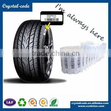 Various Materials Custom Tyre Stickers Labels photo-6