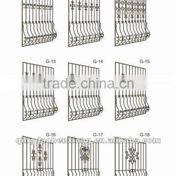 Popular wrought iron shutter