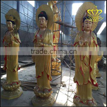 Nanhai Guanyin temple worship Buddha sculpture bronze Buddha