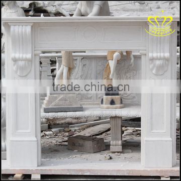 European-style luxury fireplace restoring ancient ways Marble mantelpiece