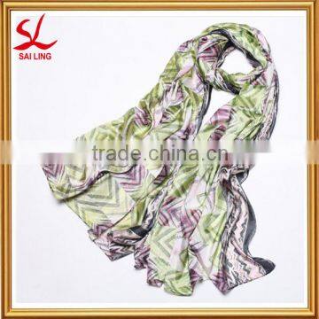 Classic Design Printing Polyester Scarf Ladies Fashion Infinity Scarf Bulk Wholesale