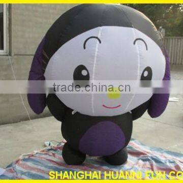 2015 new design cartoon model advertising inflatables