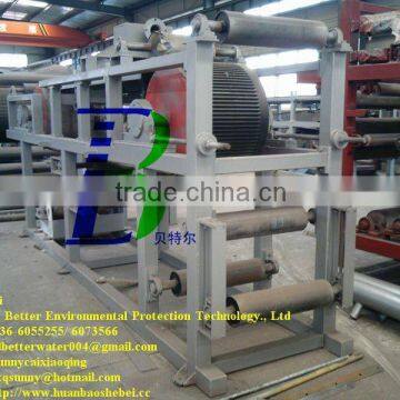 horizontal vacuum belt type filter for industrial