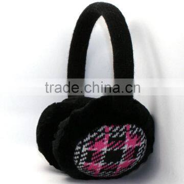 Best colorful headphone with sound clear earmuff headphone for winter