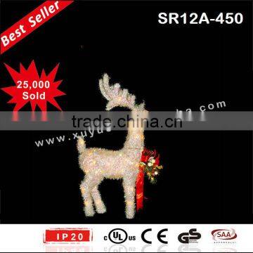 LED Christmas iron reindeer