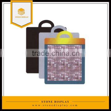 custom holding display MDF boards/tile stone sample boards/marble granite display boards