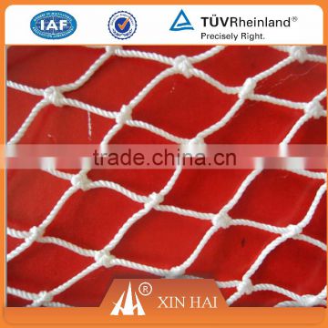 Top quality high strength Nylon multifilament knotted netting for safety barrier net, barrier net, construction barrier net