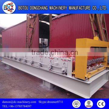Dongchang Snapping up Aluminum Metal Glazing Roof Plate Roll Forming Machine