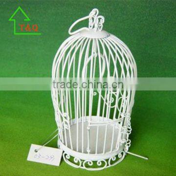 Mini Bird Cage Metal Wedding Gift Card Holder Reception Shower