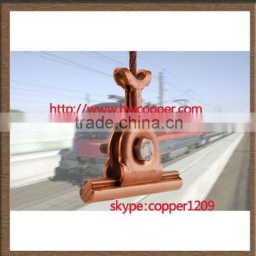 copper-silver alloy contact wire