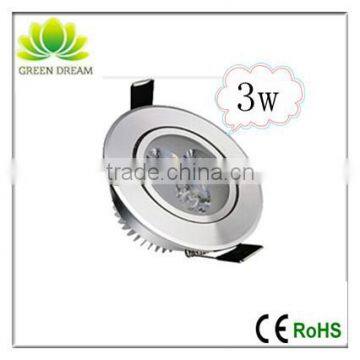 Eco-friendly hot sale 3w led ceiling downlight